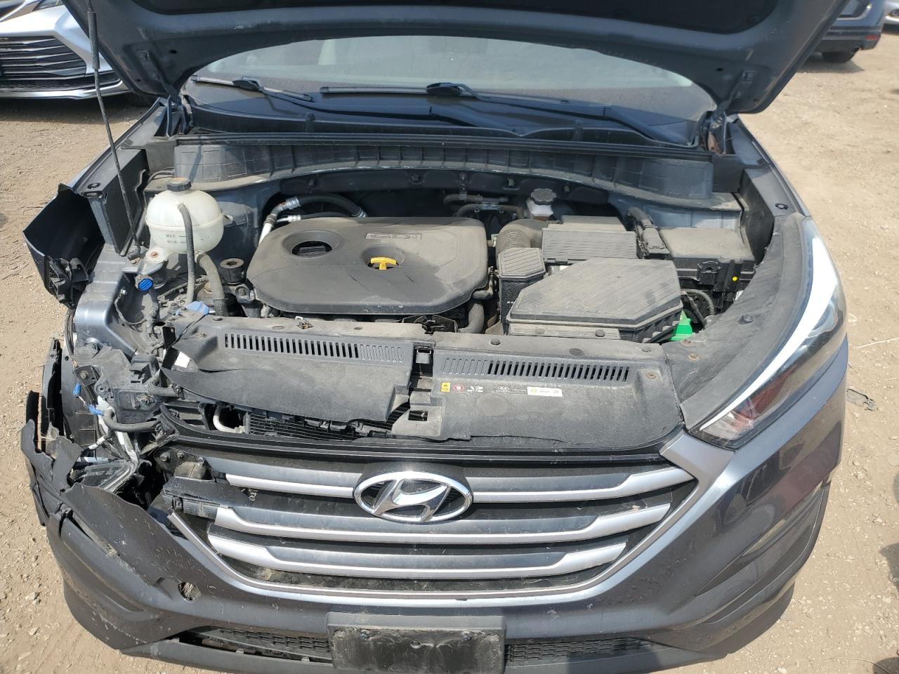 2017 Hyundai Tucson Limited VIN: KM8J3CA44HU415109 Lot: 56573975