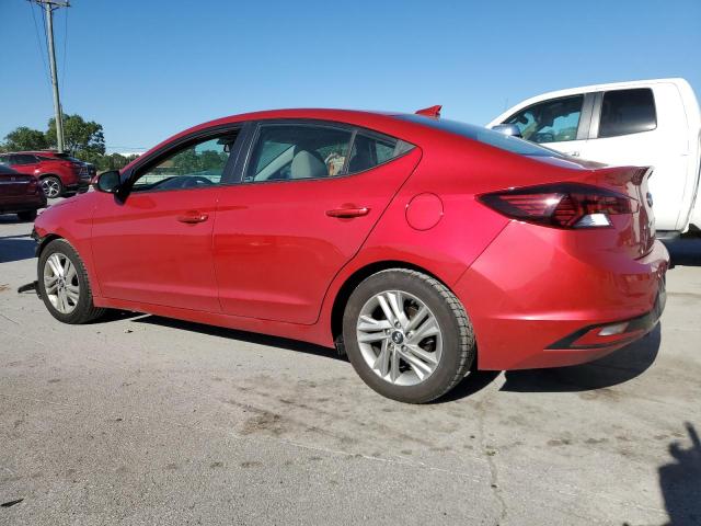  HYUNDAI ELANTRA 2020 Red