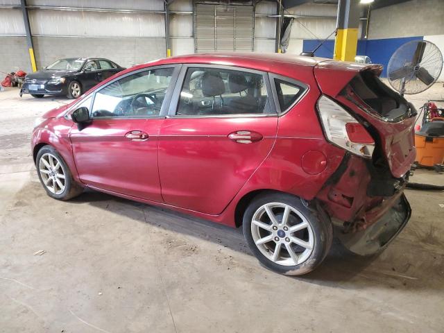  FORD FIESTA 2016 Czerwony