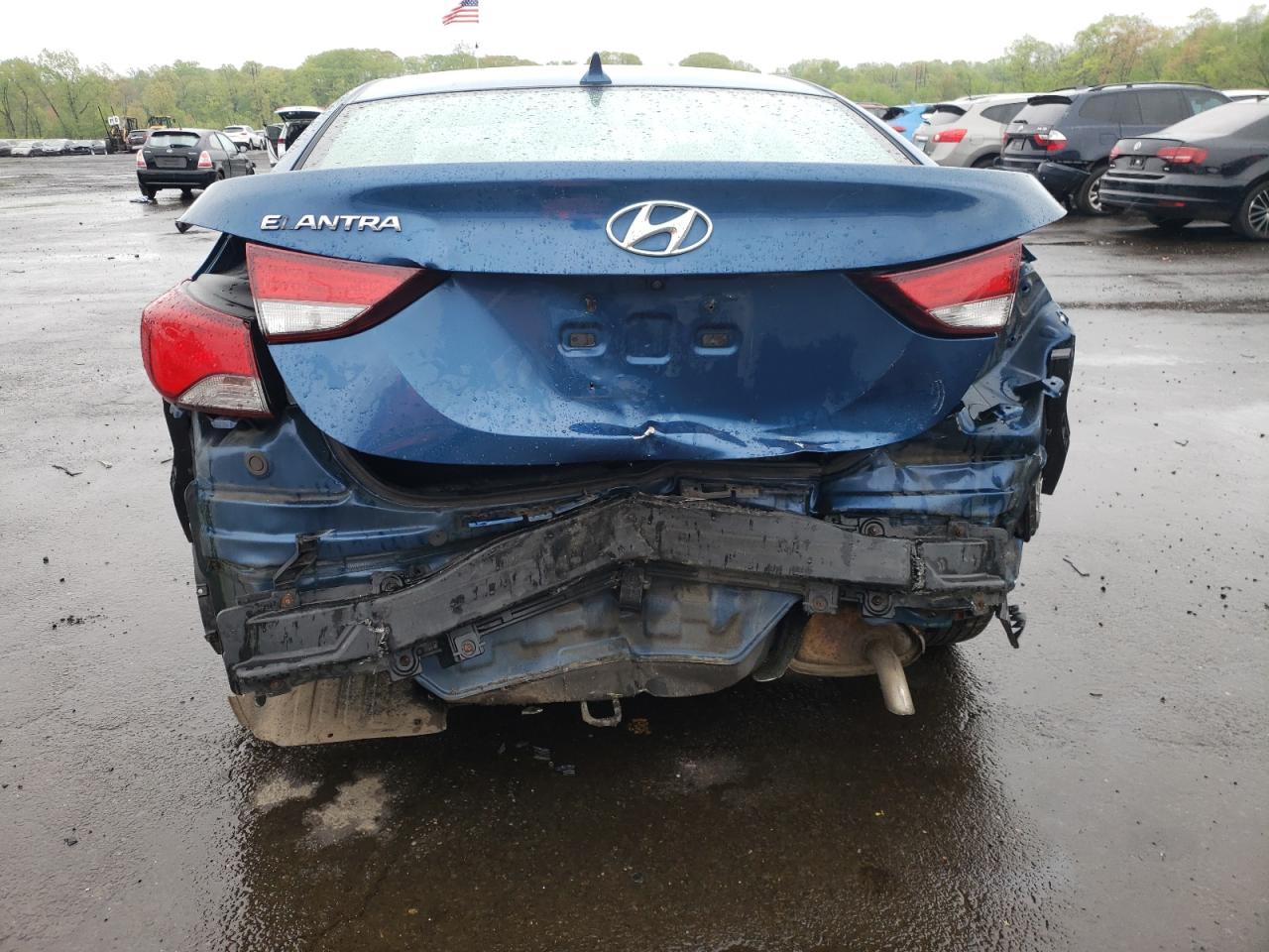 2015 Hyundai Elantra Se VIN: KMHDH4AE7FU420119 Lot: 55757485