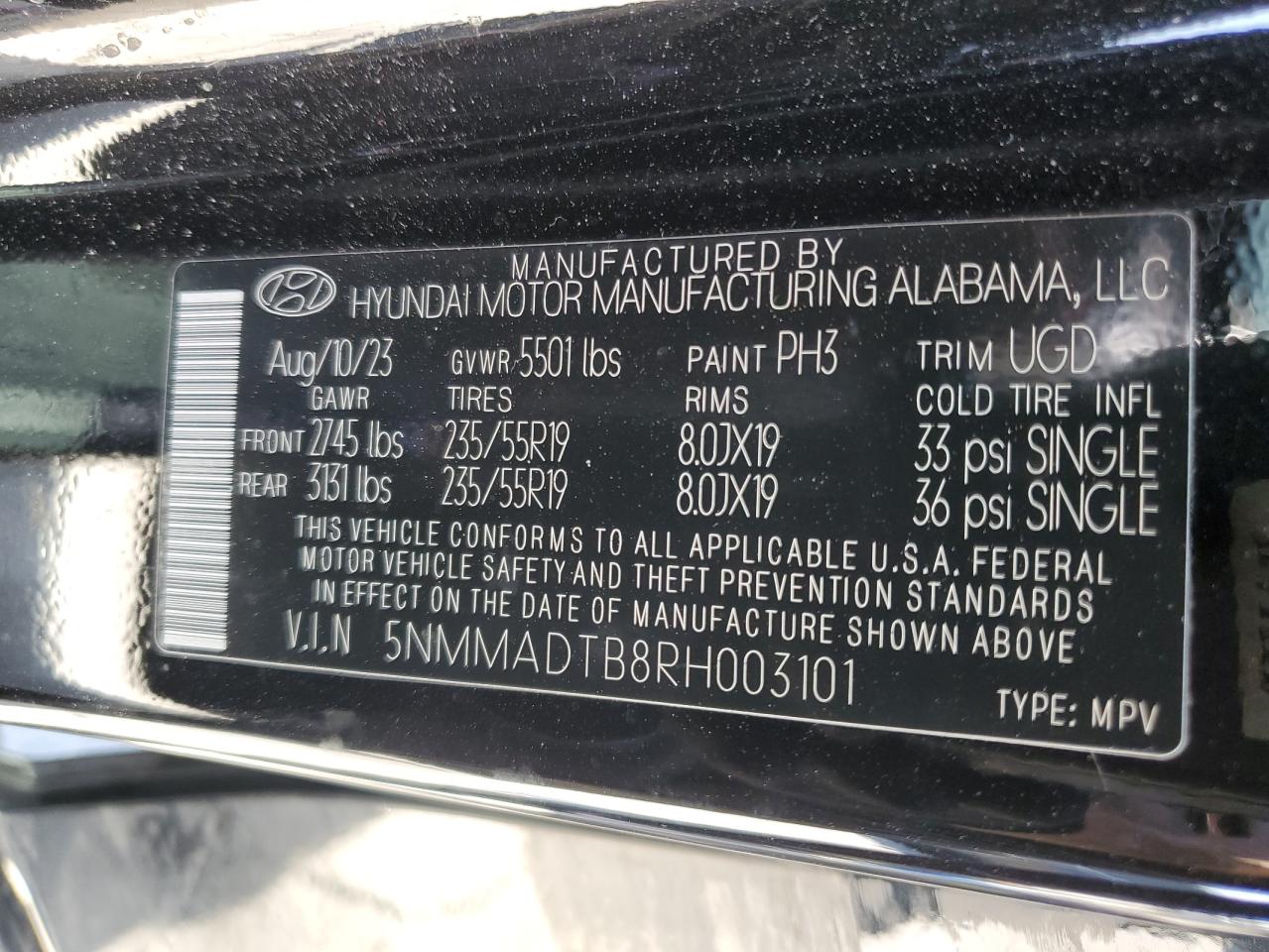 2024 Genesis Gv70 Base VIN: 5NMMADTB8RH003101 Lot: 58251495