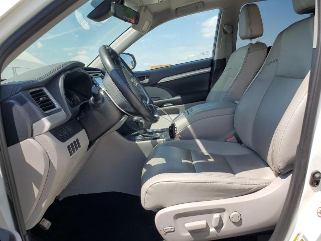  TOYOTA HIGHLANDER 2019 Білий