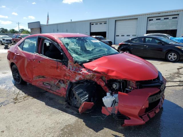 TOYOTA COROLLA 2018 Красный