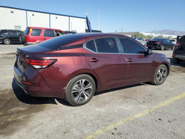  NISSAN SENTRA 2022 Бордовый