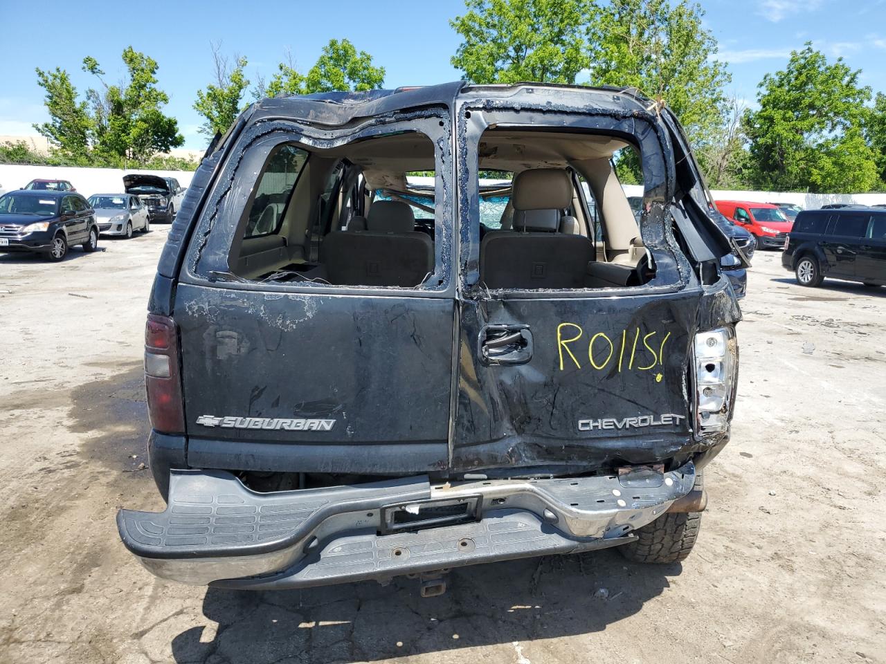 2002 Chevrolet Suburban C2500 VIN: 3GNGC26U42G214796 Lot: 57708045