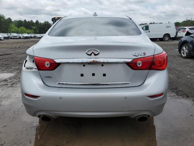  INFINITI Q50 2015 Srebrny