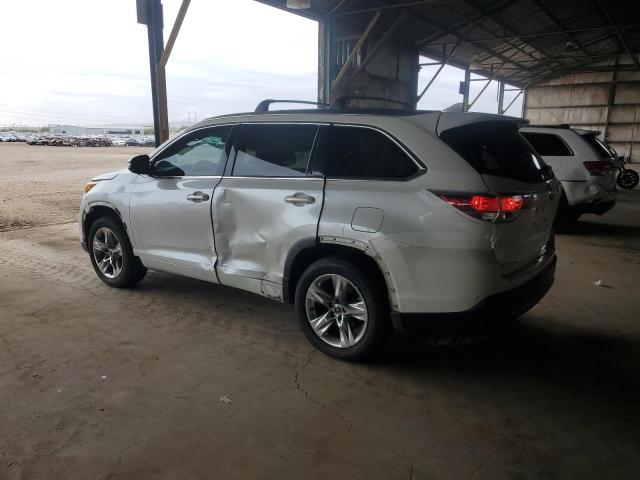  TOYOTA HIGHLANDER 2016 Білий