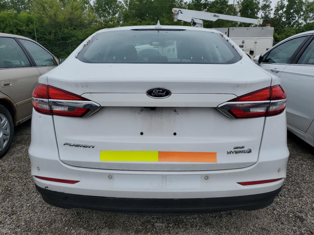 2019 Ford Fusion Se VIN: 3FA6P0LU9KR124801 Lot: 55085185