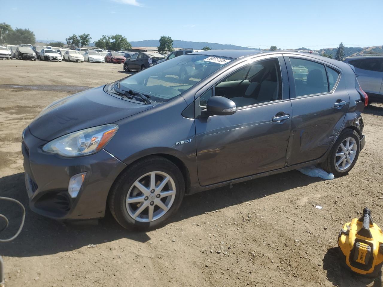 2017 Toyota Prius C na sprzedaż w San Martin, CA - Rear End