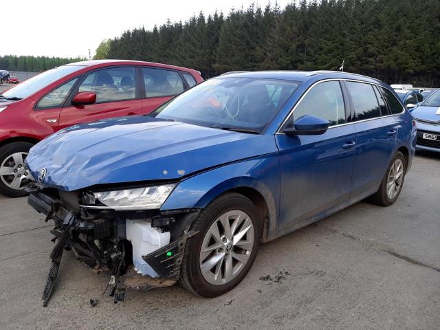 2021 SKODA OCTAVIA SE for sale at Copart WHITBURN