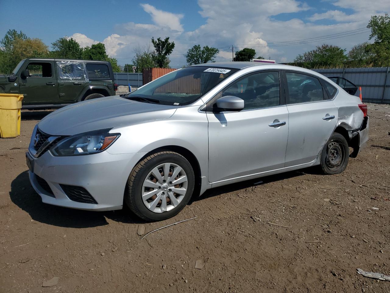 2017 Nissan Sentra S VIN: 3N1AB7AP3HY282867 Lot: 57025445