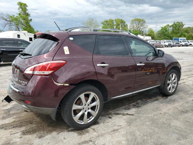  NISSAN MURANO 2013 Бургунди