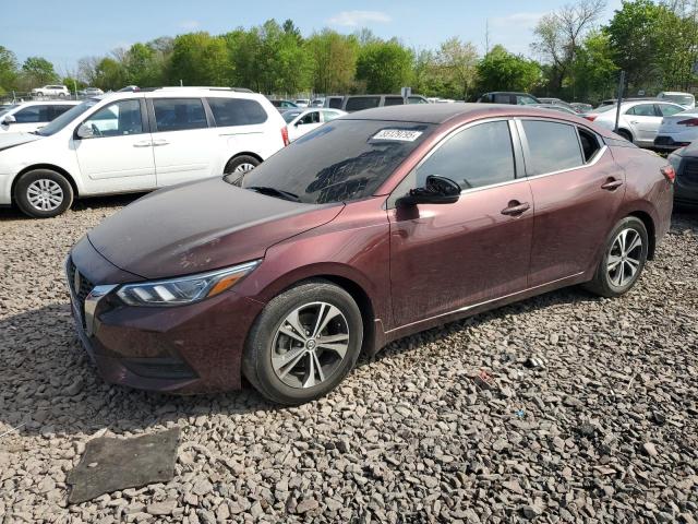  NISSAN SENTRA 2021 Burgundy