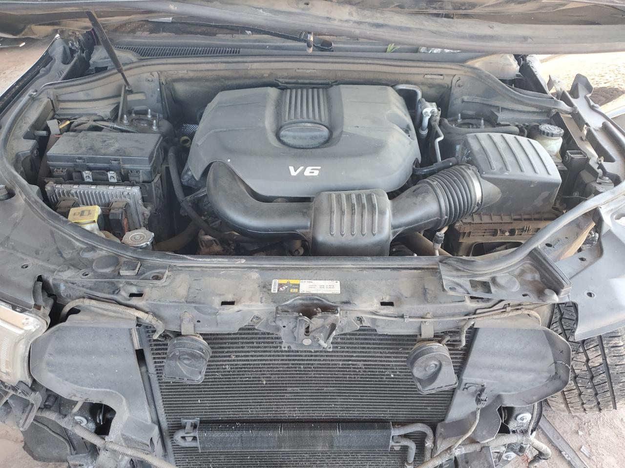 2014 Dodge Durango Sxt VIN: 1C4RDHAG4EC598539 Lot: 57310415