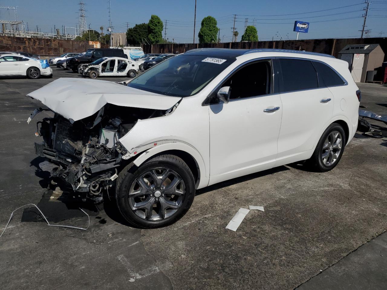 2017 Kia Sorento Sx იყიდება Wilmington-ში, CA - All Over