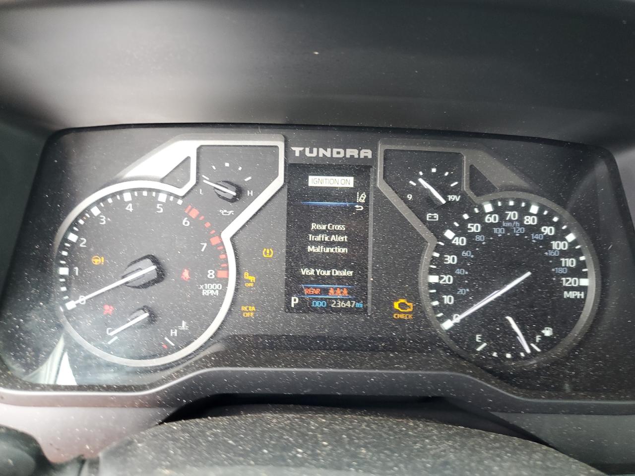 2023 Toyota Tundra Crewmax Limited VIN: 5TFJA5EC5PX015760 Lot: 56024005