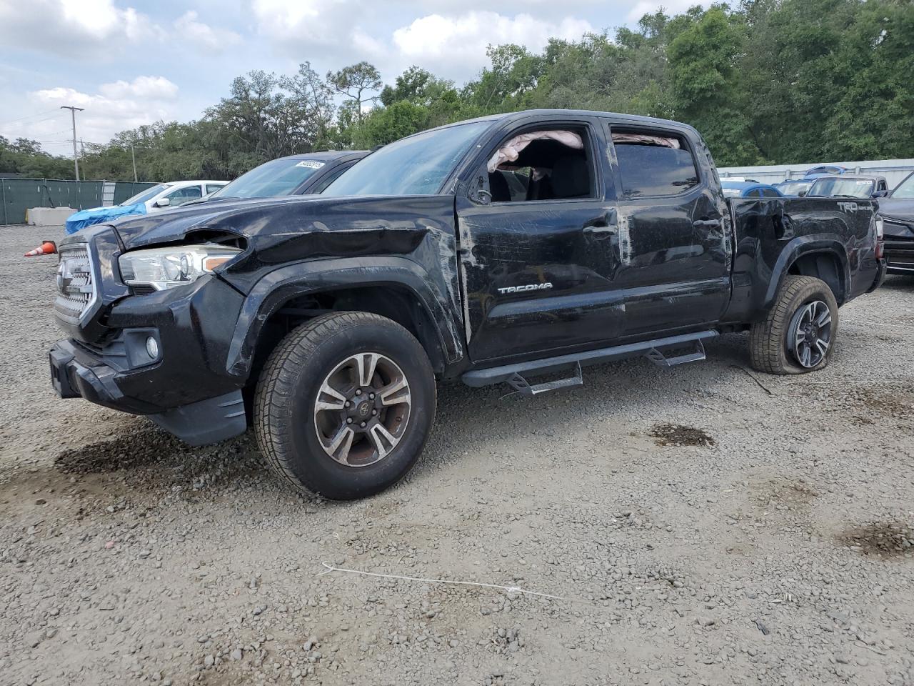 2017 Toyota Tacoma Double Cab للبيع في Riverview، FL - Rollover