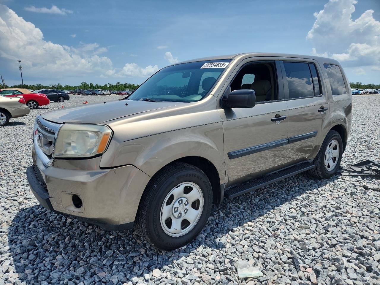 2009 Honda Pilot Lx for Sale in Arcadia, FL - Front End