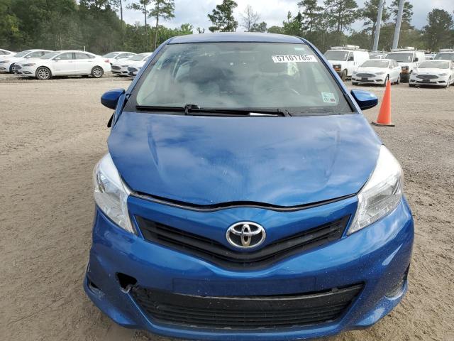  TOYOTA YARIS 2012 Blue