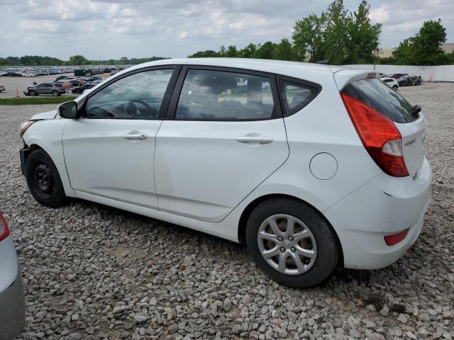 Hatchbacks HYUNDAI ACCENT 2014 Biały