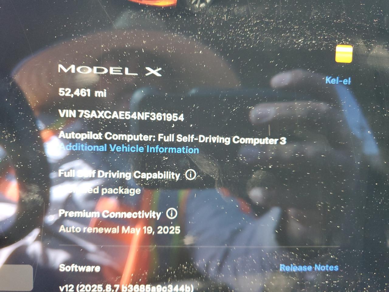 2022 Tesla Model X VIN: 7SAXCAE54NF361954 Lot: 56475335