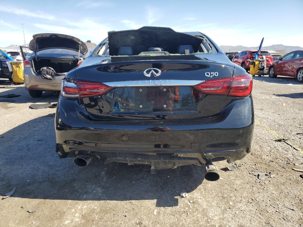 2018 Infiniti Q50 Luxe VIN: JN1EV7AP0JM366114 Lot: 56148315