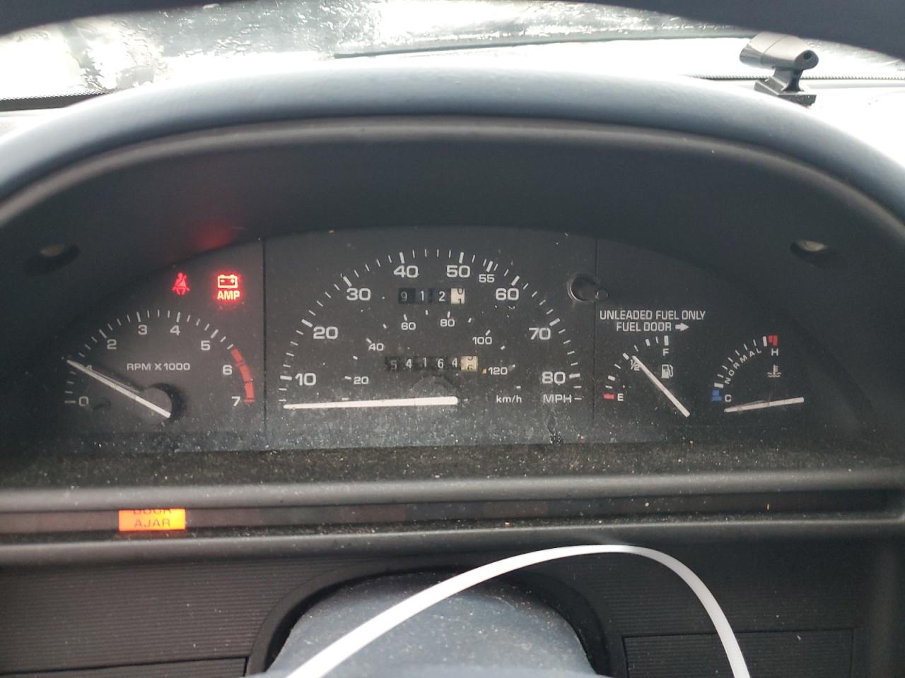 1992 Mercury Topaz Gs VIN: 2MEPM36U1NB611321 Lot: 56950595