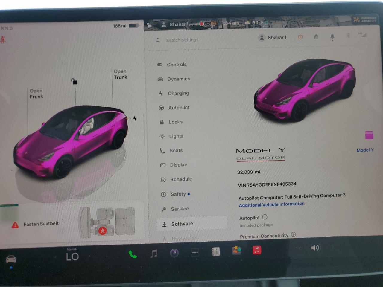 2022 Tesla Model Y VIN: 7SAYGDEF8NF465334 Lot: 58889255