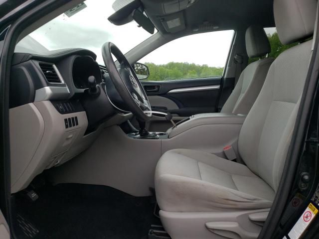  TOYOTA HIGHLANDER 2017 Black
