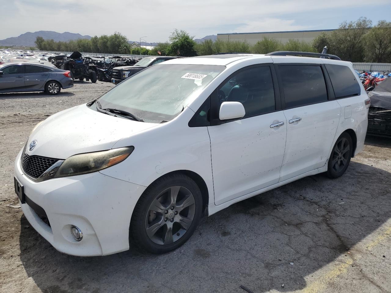 2015 Toyota Sienna Sport იყიდება Las Vegas-ში, NV - Side