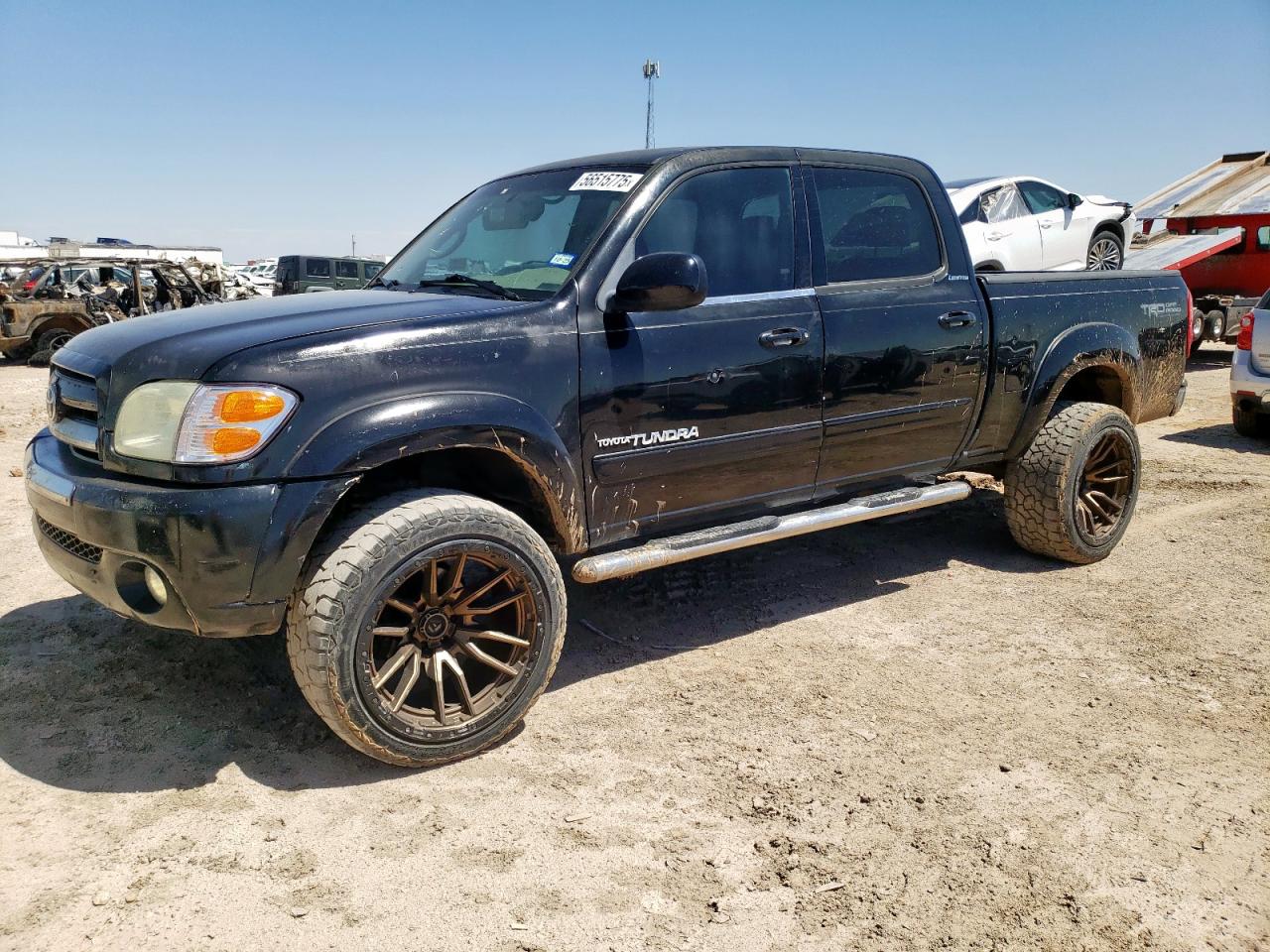 2004 Toyota Tundra Double Cab Limited იყიდება Amarillo-ში, TX - Hail