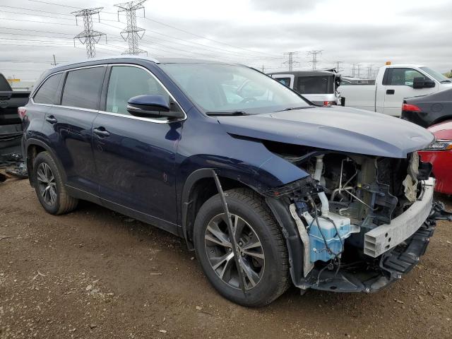  TOYOTA HIGHLANDER 2016 Granatowy