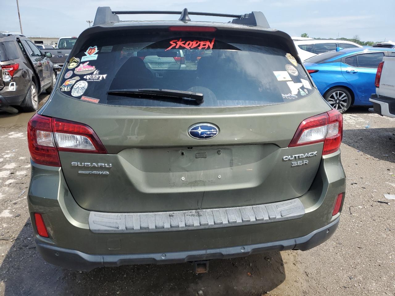 2017 Subaru Outback 3.6R Limited VIN: 4S4BSENCXH3412466 Lot: 56952755