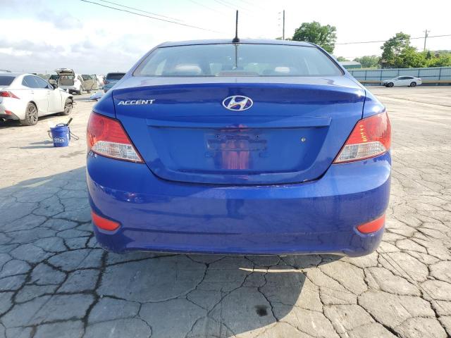  HYUNDAI ACCENT 2012 Granatowy