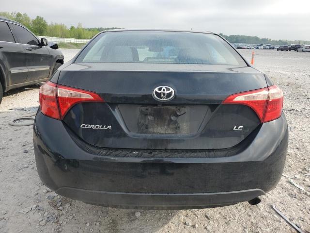  TOYOTA COROLLA 2017 Чорний