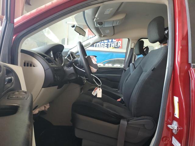  DODGE CARAVAN 2016 Czerwony