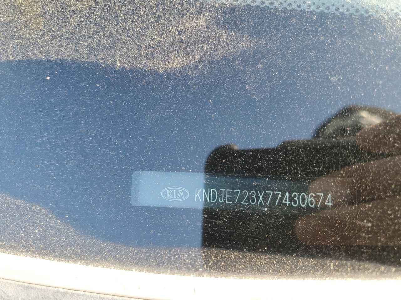 2007 Kia Sportage Ex VIN: KNDJE723X77430674 Lot: 57050615