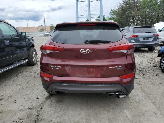  HYUNDAI TUCSON 2016 Burgundy