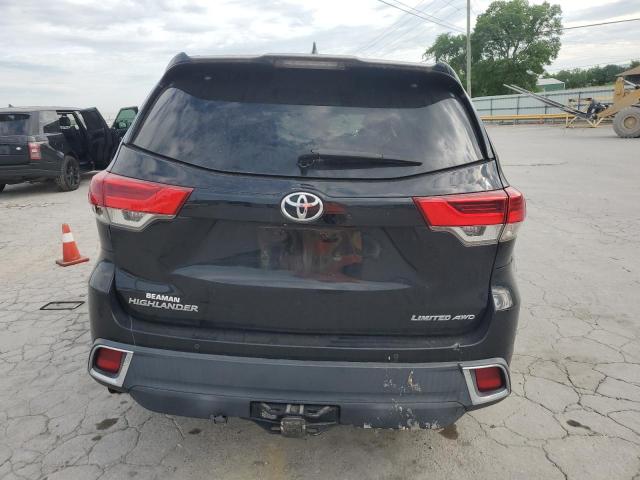  TOYOTA HIGHLANDER 2017 Черный