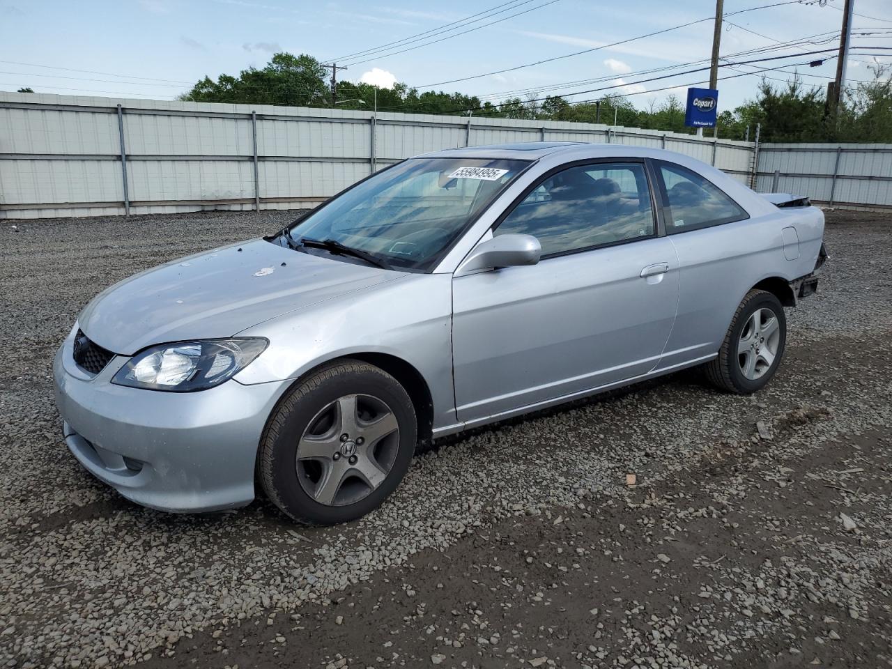2005 Honda Civic Ex for Sale in Hillsborough, NJ - Rear End