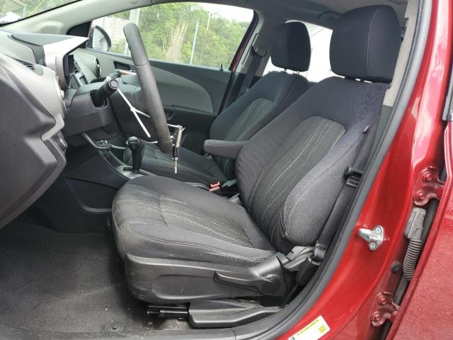 CHEVROLET SONIC 2016 Red