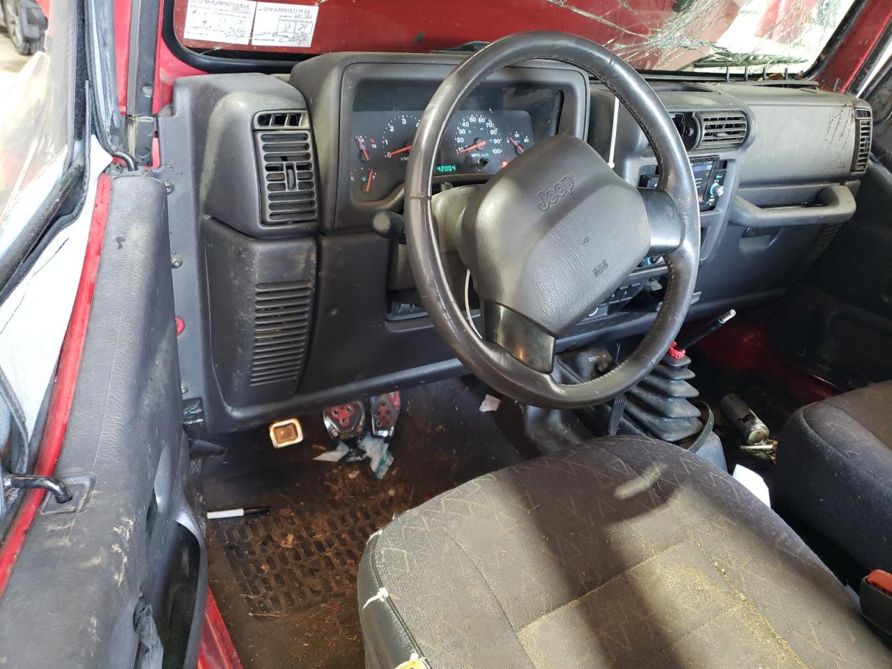2001 Jeep Wrangler / Tj Se VIN: 1J4FA29P91P331908 Lot: 55071675