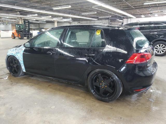 Hatchbacks VOLKSWAGEN GOLF 2017 Czarny