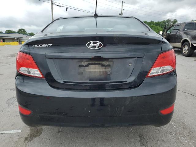 HYUNDAI ACCENT 2015 Czarny