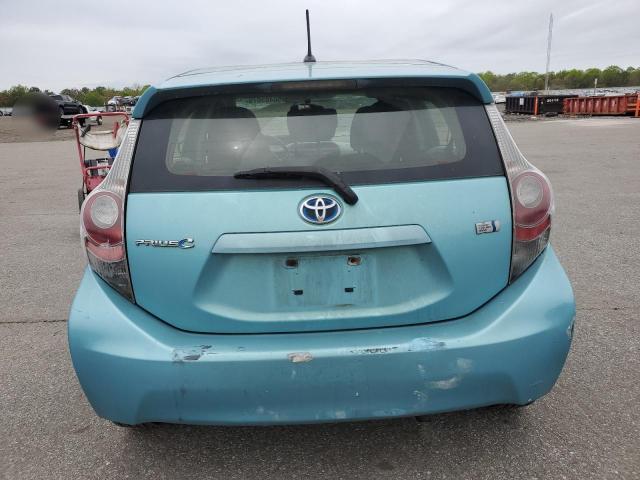  TOYOTA PRIUS 2012 Turquoise