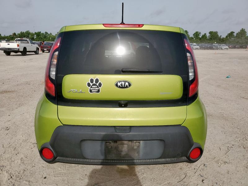  KIA SOUL 2016 Зелений