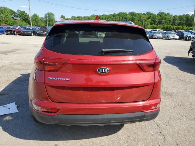  KIA SPORTAGE 2018 Красный