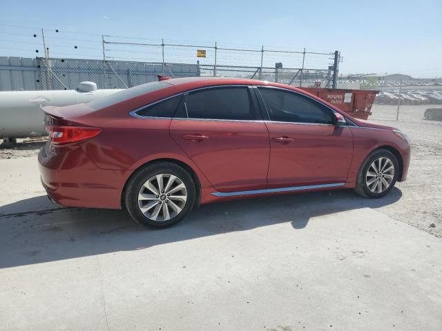 Седаны HYUNDAI SONATA 2016 Бордовый