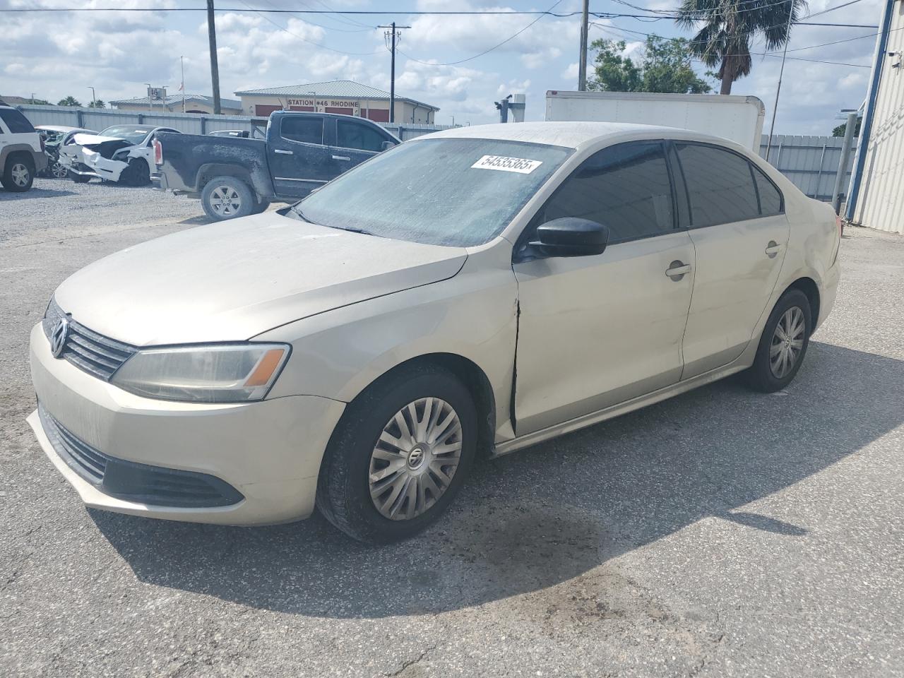 2014 Volkswagen Jetta Base de vânzare în Riverview, FL - Side