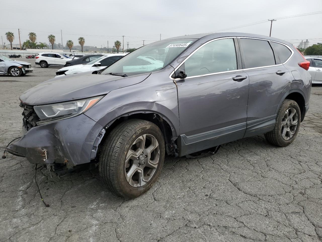 2018 Honda Cr-V Exl продається в Colton, CA - Front End